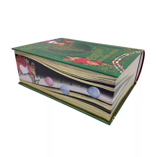 Karácsonyi nagy mesekönyv sütis doboz, kisegeres