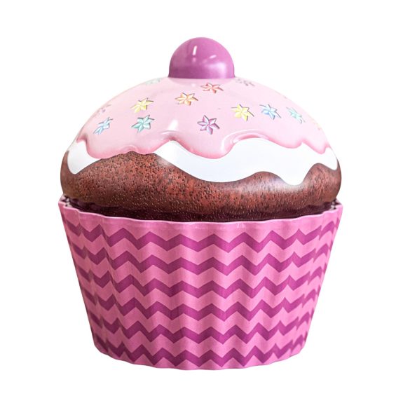 Óriás muffin sütis doboz, rózsaszín