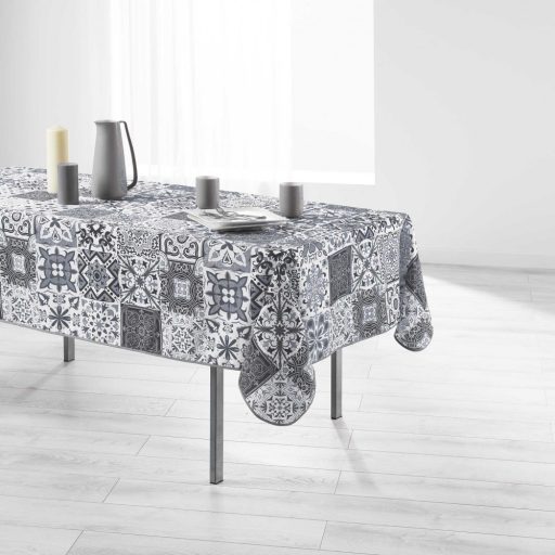 Porto portugál csempemintás szennytaszító asztalterítő, XL-es, 150x240 cm