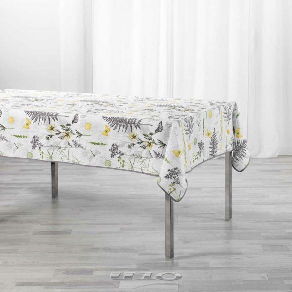 "Floraison" vízlepergető asztalterítő, XL-es, 150x240 cm