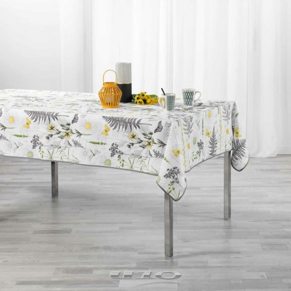 "Floraison" vízlepergető asztalterítő, XL-es, 150x240 cm