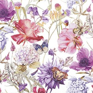 Floral poem virágos szalvéta, 3 rétegű, 20 db/csomag, Home Fashion