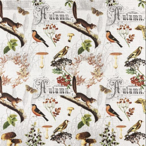 Autumn relax szalvéta, 3 rétegű, 20 db/csomag, Home fashion