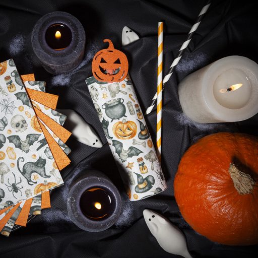 Hocus Pocus halloween szalvéta, 3 rétegű, 20 db/csomag, Home Fashion