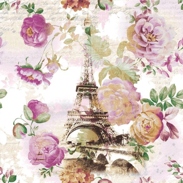 Tour Eiffel Párizs szalvéta, 3 rétegű, 20 db/csomag, Nouveau