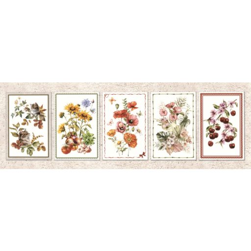 Botanic mix 5 részes konyharuha szett, 55x75 cm