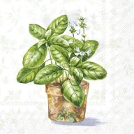   Aromatic herbs fűszernövényes szalvéta (koktél), 3 rétegű, 20 db/csomag, IHR
