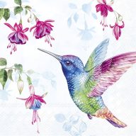   Hummingbird kolibris szalvéta (koktél), 3 rétegű, 20 db/csomag, IHR