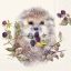 Forest hedgehog sünis szalvéta (koktél), 3 rétegű, 20 db/csomag, IHR