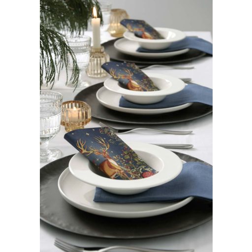 Opulent deer szarvasos szalvéta (koktél), 3 rétegű, 20 db/csomag, IHR