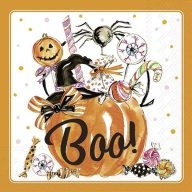   Boo! Halloween szalvéta (koktél), 3 rétegű, 20 db/csomag, IHR