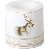 Classic szarvasos, átvilágítós gyertya 7,5 cm IHR