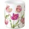 Estelle cream tulipános, átvilágítós gyertya 10,5 cm IHR