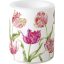 Estelle cream tulipános, átvilágítós gyertya 10,5 cm IHR