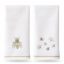 Prémium méhecskés / ginko virágos konyharuha szett, 2 db-os