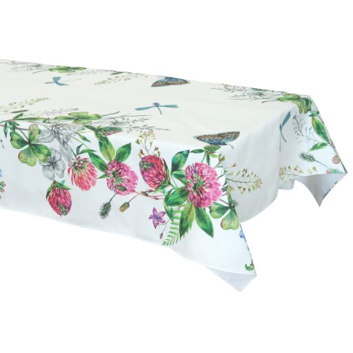 Butterfly Dream virágos asztalterítő, 137x220 cm