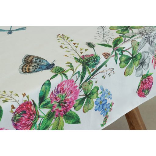 Butterfly Dream virágos asztalterítő, 137x180 cm