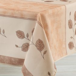  "Autumn" Barna leveles vízlepergető asztalterítő, XL-es, 148x240 cm