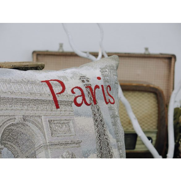 Párizs montázs díszpárna huzat
