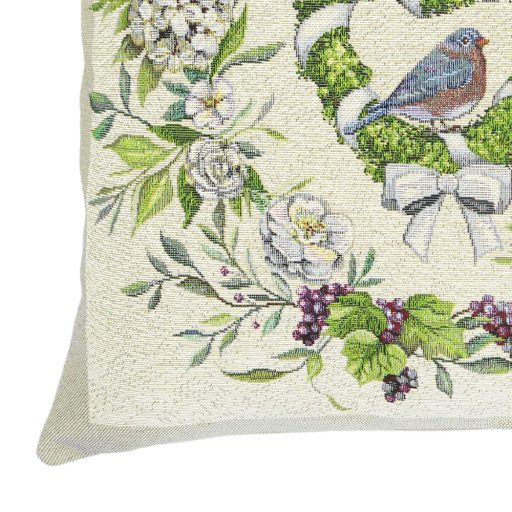 Fantasy Garden virágos, lepkés díszpárna huzat