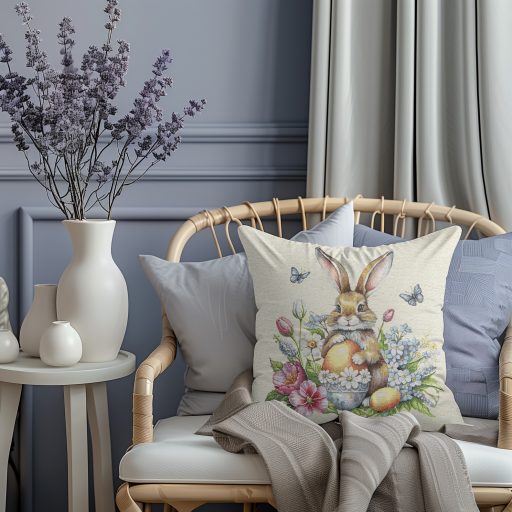 Húsvét a kertben (B) díszpárna huzat
