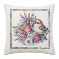 Tavaszi madárdal díszpárna huzat