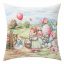 Farmhouse húsvéti nyuszi lányos díszpárna huzat