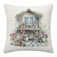 Garden house kerti házikós díszpárna huzat