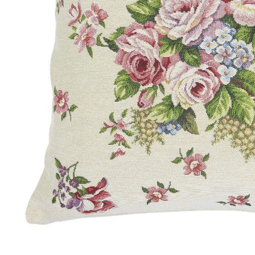 Rózsás díszpárna huzat