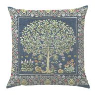 Életfa (kék) díszpárna huzat