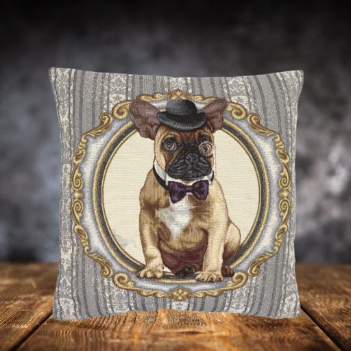 Lord Francia Bulldog díszpárna huzat