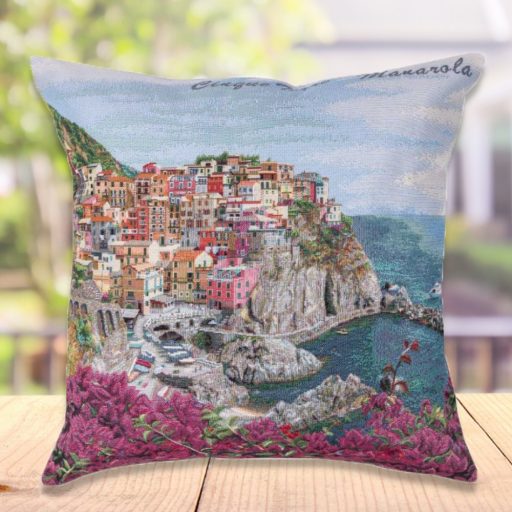 Mediterrán, Cinque Terre díszpárna huzat