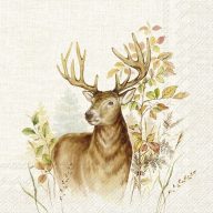   Hunted deer szarvasos szalvéta, 3 rétegű, 20 db/csomag, IHR