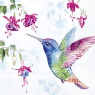   Hummingbird kolibris szalvéta, 3 rétegű, 20 db/csomag, IHR