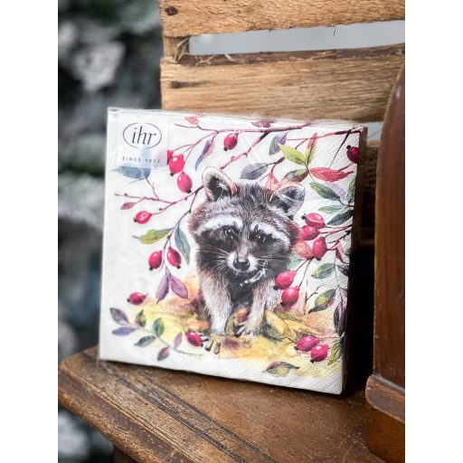 Bandit mosómedvés szalvéta, 3 rétegű, 20 db/csomag, IHR