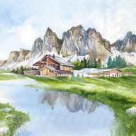   Mountain hegyvidékes szalvéta, 3 rétegű, 20 db/csomag, IHR