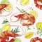 Shrimps garnélás szalvéta, 3 rétegű, 20 db/csomag, IHR