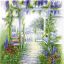 Garden idyll lila akácos szalvéta, 3 rétegű, 20 db/csomag, IHR