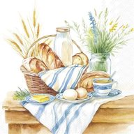   Breakfast time reggelizős szalvéta, 3 rétegű, 20 db/csomag, IHR