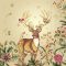 Opulent Deer karácsonyi szalvéta, 3 rétegű, 20 db/csomag, IHR