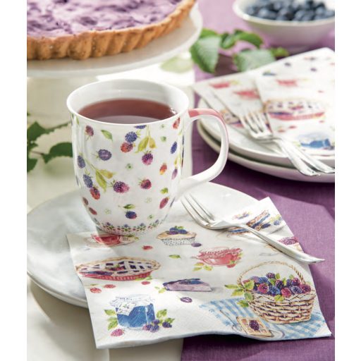 Berry and bake sütis szalvéta, 3 rétegű, 20 db/csomag, IHR