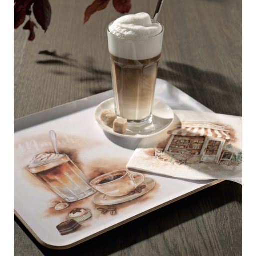 Coffee break cream kávéházas szalvéta, 3 rétegű, 20 db/csomag, IHR