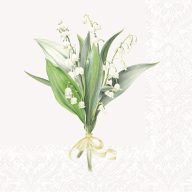 Lujza virágos szalvéta, 3 rétegű, 20 db/csomag, IHR