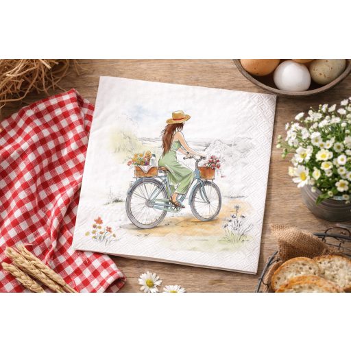 Cycling biciklizős szalvéta, 3 rétegű, 20 db/csomag, IHR