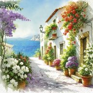   Holiday time tengerparti utca szalvéta, 3 rétegű, 20 db/csomag, IHR