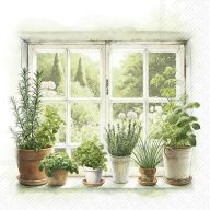   Herbs fűszernövényes szalvéta, 3 rétegű, 20 db/csomag, IHR