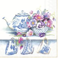   Fine bone China porcelános szalvéta, 3 rétegű, 20 db/csomag, IHR