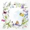 Spring wreath lepkés szalvéta, 3 rétegű, 20 db/csomag, IHR