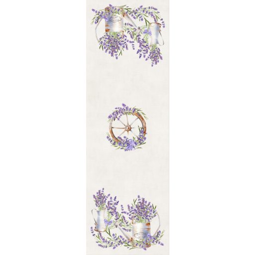 LAVANDER levendulás asztali futó, 45x140 cm