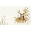 Hunted deer szarvasos tálalódeszka IHR